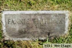 Fannie Whitbeck Haas