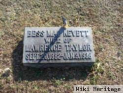 Bess Mac Kevett Taylor