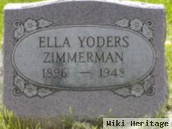 Clara Louella "ella" Yoders Zimmerman