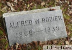 Alfred W Rozier