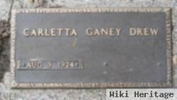 Carletta "carrie" Ganey Drew