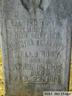 Sorinthia Elizabeth Wells Roby