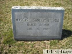 Margaret Sanders Thomas