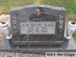 June Ollyne Black