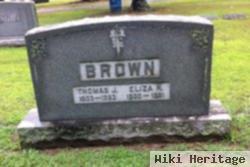 Thomas J Brown