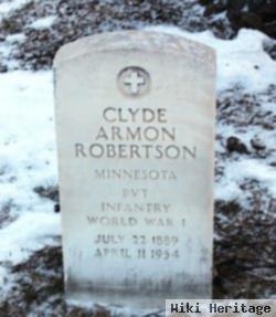 Clyde Armon Robertson