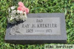 Raymond H "ray" Krekeler