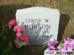 Leroy Watson Dobson