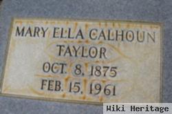 Mary Ella Calhoun Taylor