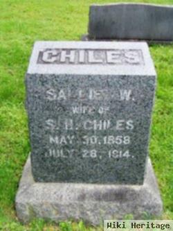 Sallie W. Jacoby Chiles