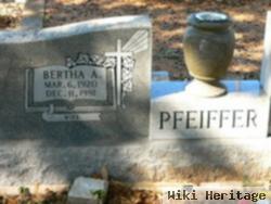 Bertha A. Pfeiffer