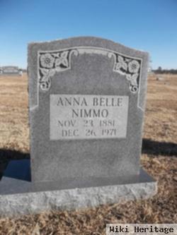 Anna Belle Bond Nimmo