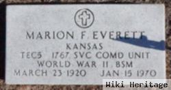 Marion F Everett