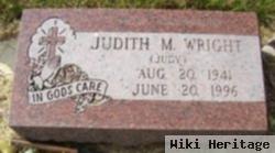 Judith M. "judy" Wright