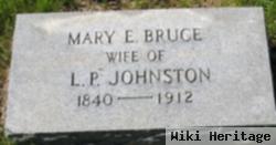 Mary E. Bruce Johnston