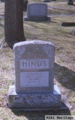 Ruth Gertrude Orcutt Hinds