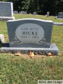 Kate Betts Hicks