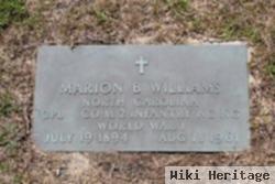 Marion Butler Williams