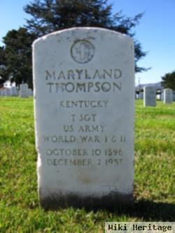 Maryland Thompson