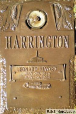 Leonard Elvord Harrington