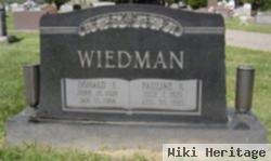 Donald E. Wiedman