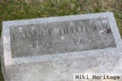 E. Janet Tillotson