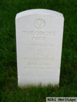 Theodore Page