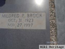 Mildred P. Brock