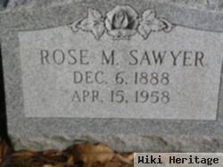 Rose M Sawyer