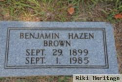 Benjamin Hazen Brown