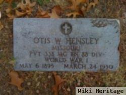 Otis William Hensley