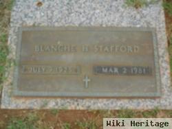 Blanche H. Hagar Stafford