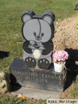 Samantha Fayann Buskirk