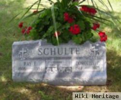 Ray E Schulte