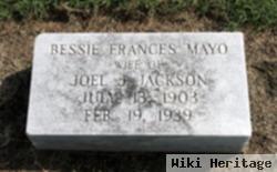 Bessie Frances Mayo Jackson