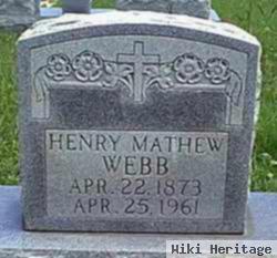 Henry Mathew Webb