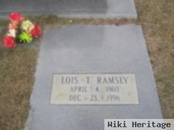 Lois T Ramsey