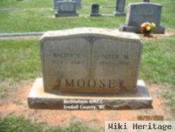 Walter Lovett Moose, Sr