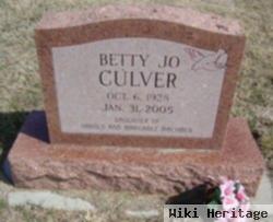 Betty Jo Machmer Culver