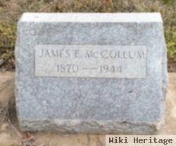 James E Mccollum