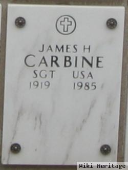 Sergeant James H Carbine