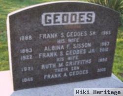 Frank Saunders Geddes, Sr