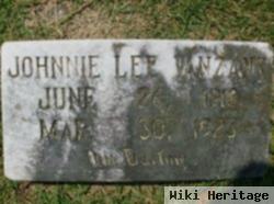 Johnnie Lee Vanzant