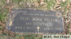 Elsa Sofia Uusitalo Nelson