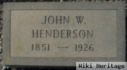 John W Henderson