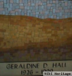 Geraldine D. Hall