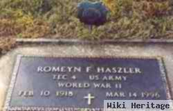 Romeyn F. Haszler