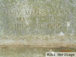 Mary Malissa Ann Anderson Guffey