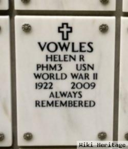 Helen R Vowles