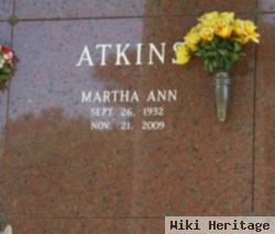 Martha Rainwater Atkins